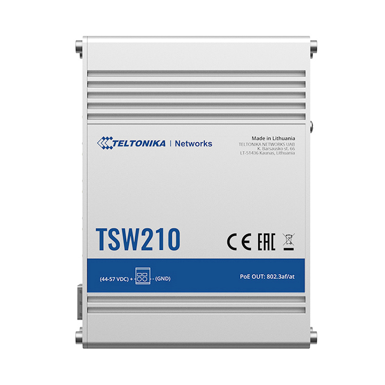 Thiết bị chuyển mạch công nghiệp TETONIKA TSW210 Thiết bị chuyển mạch công nghiệp TETONIKA TSW210