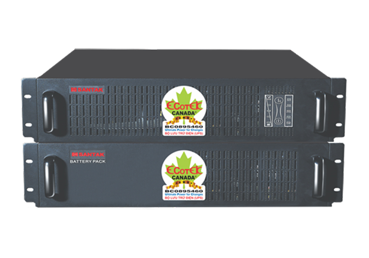 Bộ lưu điện ups santak rack 3k Bộ lưu điện ups santak rack 3k