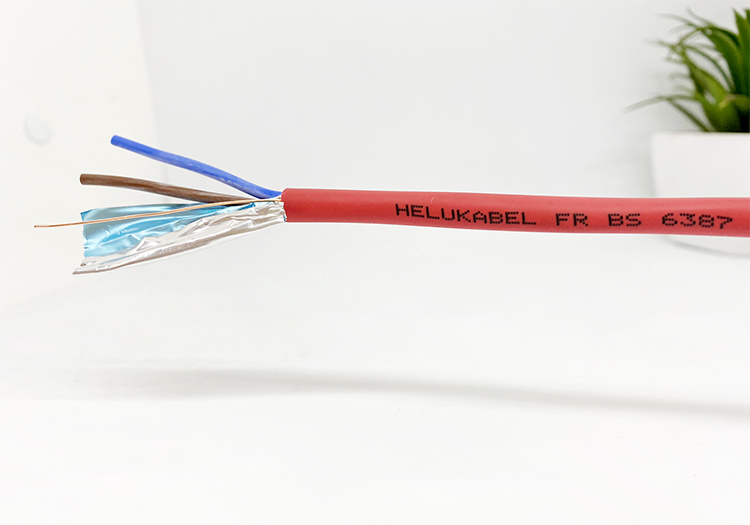 Cáp điều khiển chống cháy FR BS 6387 CWZ Helukabel
