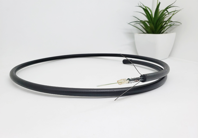 Cáp quang Singlemode 4FO bọc giáp kim loại KCO (KOCENT)