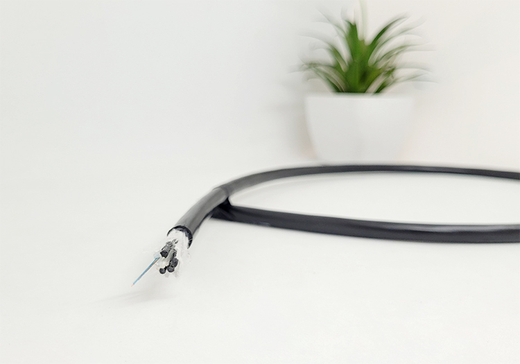 Cấu tạo nhiều lớp cáp quang luồn cống 8 core 