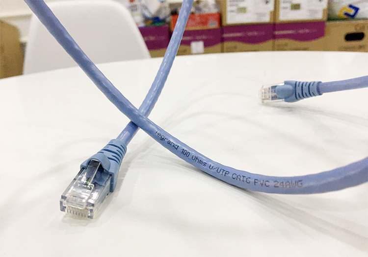 Thông tin có trên dây nhảy mạng Cat6 UTP
