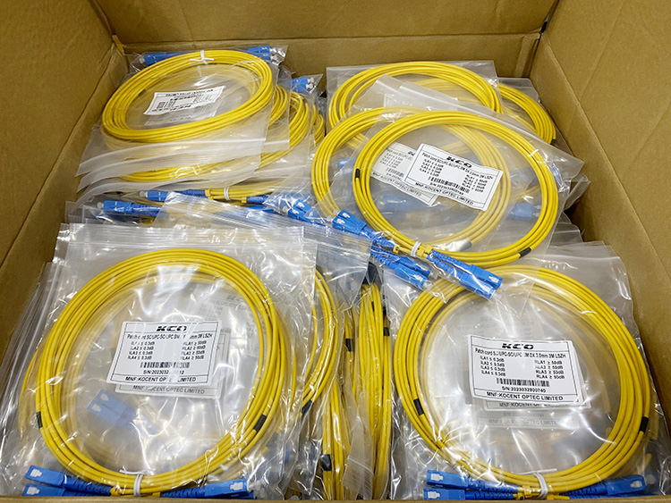 Dây nhảy quang SC SC KCO Single mode LSZH bền đẹp