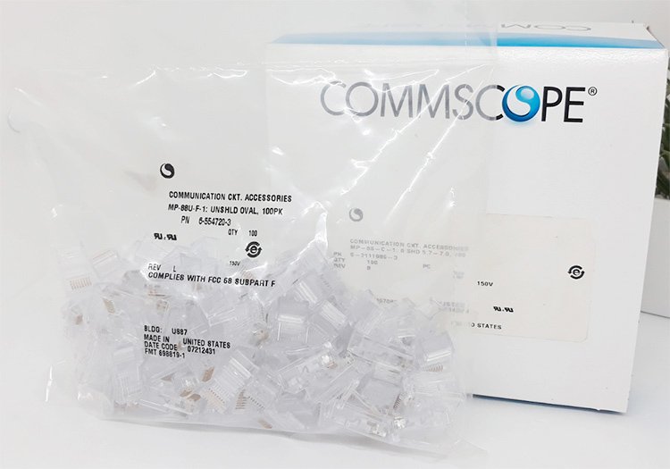 Hạt mạng Cat6 Commscope