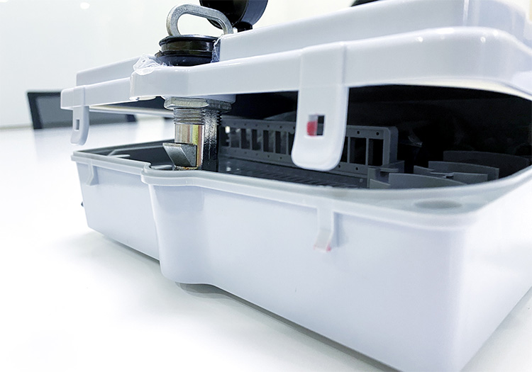 Hộp phối quang 12FO ngoài trời vỏ nhựa