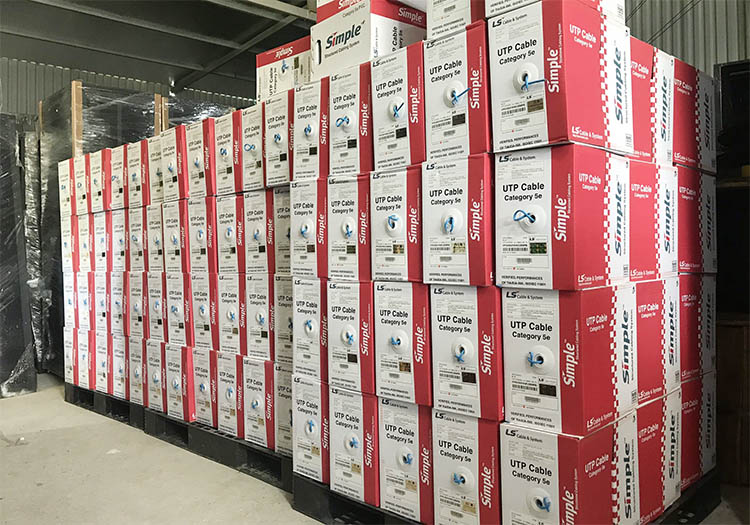 Dây cáp mạng Internet LS Cat5e UTP tại Hợp Nhất