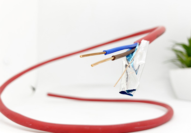 Lõi đồng truyền dẫn của cáp điều khiển Helukabel FR BS 6387 CWZ