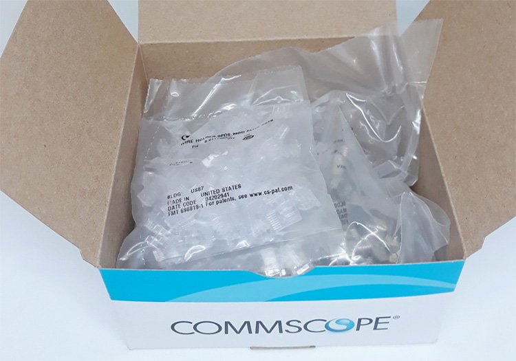 hạt mạng RJ45 Cat6 Commscope hạt mạng RJ45 Cat6 Commscope
