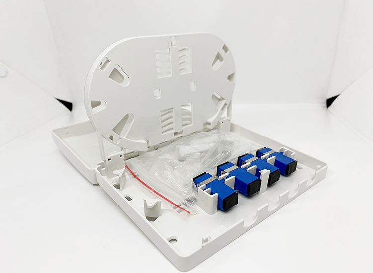 Hộp phối quang ODF 4FO hãng KCO, trong nhà, đủ phụ kiện Hộp phối quang ODF 4FO hãng KCO, trong nhà, đủ phụ kiện