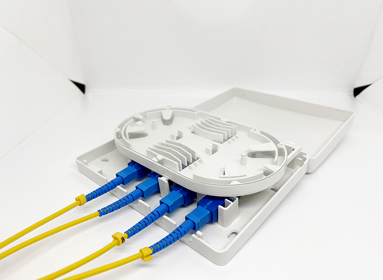 Hộp phối quang ODF 4FO hãng KCO, trong nhà, đủ phụ kiện Hộp phối quang ODF 4FO hãng KCO, trong nhà, đủ phụ kiện