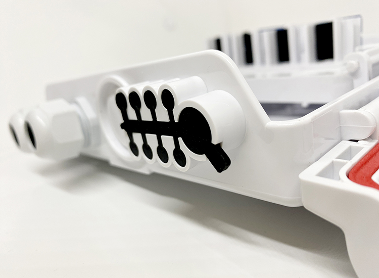 Hộp phối quang ODF quang 8FO vỏ nhựa ngoài trời hãng KCO