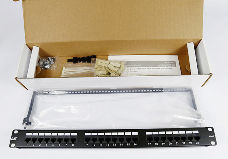Patch Panel LS 24 cổng chính hãng Patch Panel LS 24 cổng chính hãng