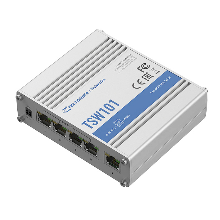 Switch POE công nghiệp 4 port TSW101