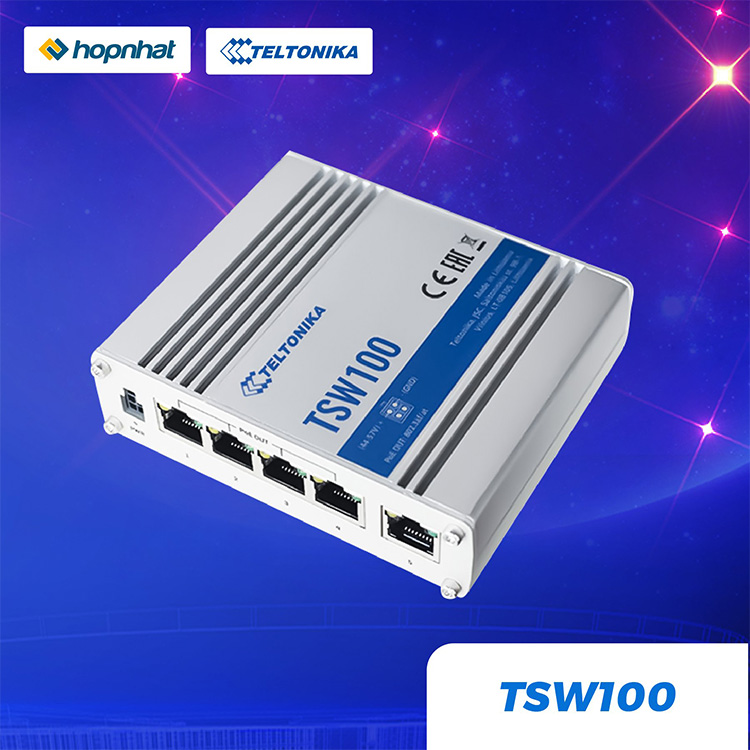 Switch POE 4 port Gigabit TSW100 