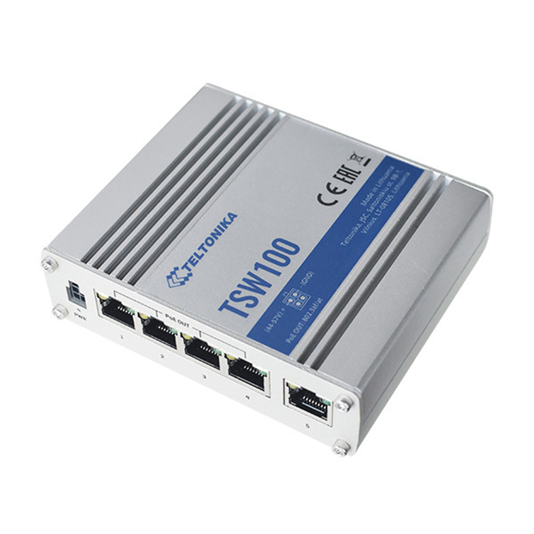 Switch công nghiệp PoE TSW100 Switch công nghiệp PoE TSW100