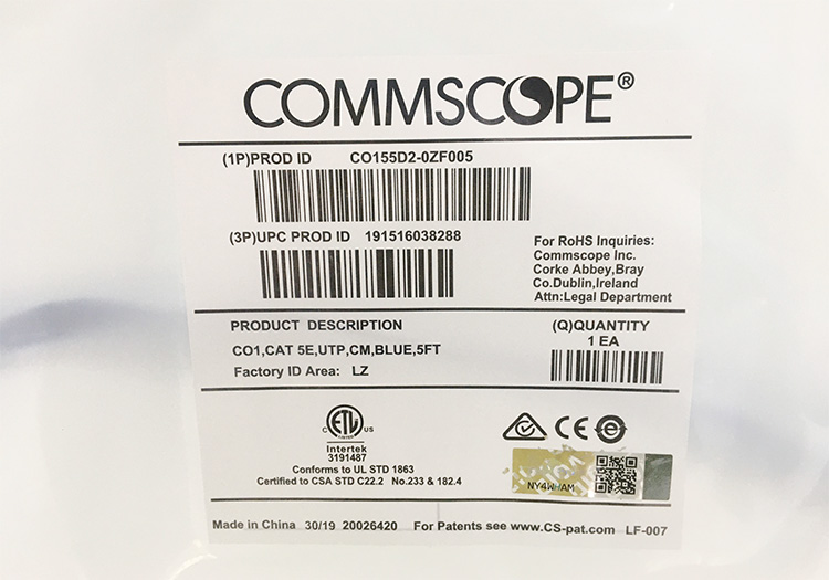 Thông tin trên vỏ túi nilon