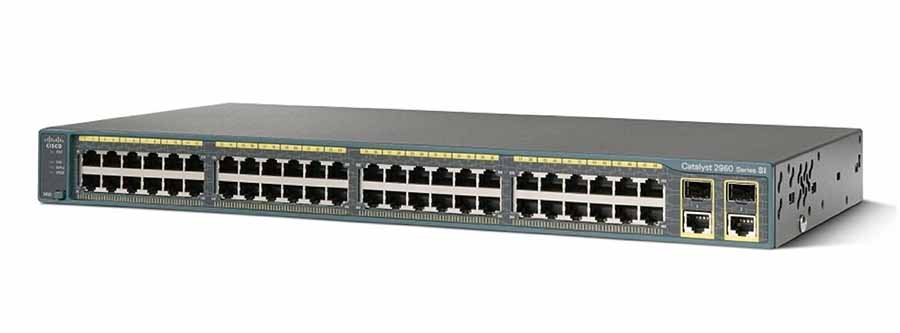 Hình ảnh switch Cisco 2960 Plus WS-C2960+48TC-S
