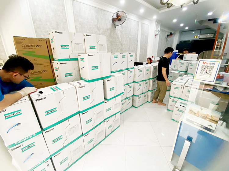 Dây cáp mạng Cat6 Panduit chính hãng tại Hợp Nhất