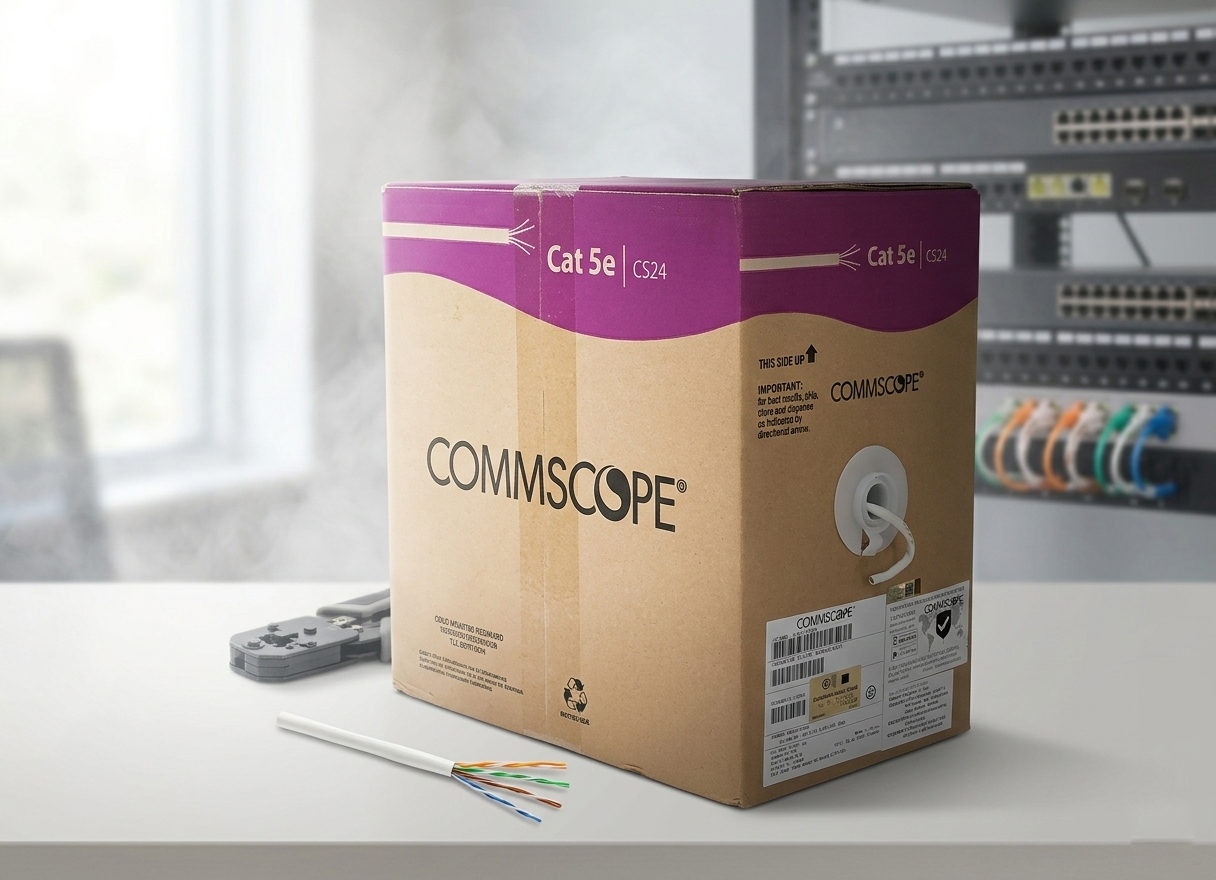 Dây cáp mạng Commscope Cat5e được ưa chuộng
