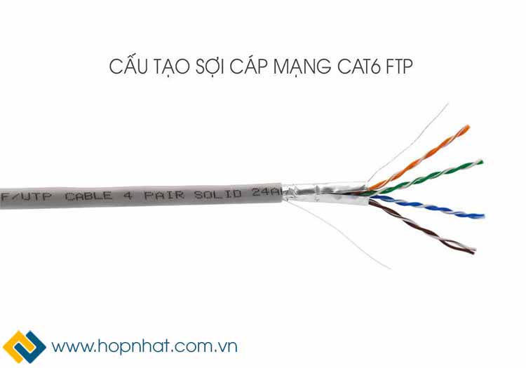 Dây mạng Cat6 FTP
