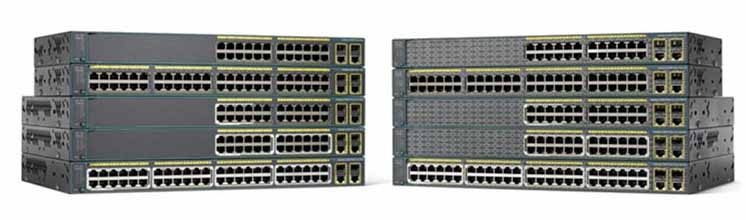 Switch Cisco 2960, Switch Cisco 2960 24 ports, Switch Cisco 2960 48 ports, Switch Cisco 2960 PoE