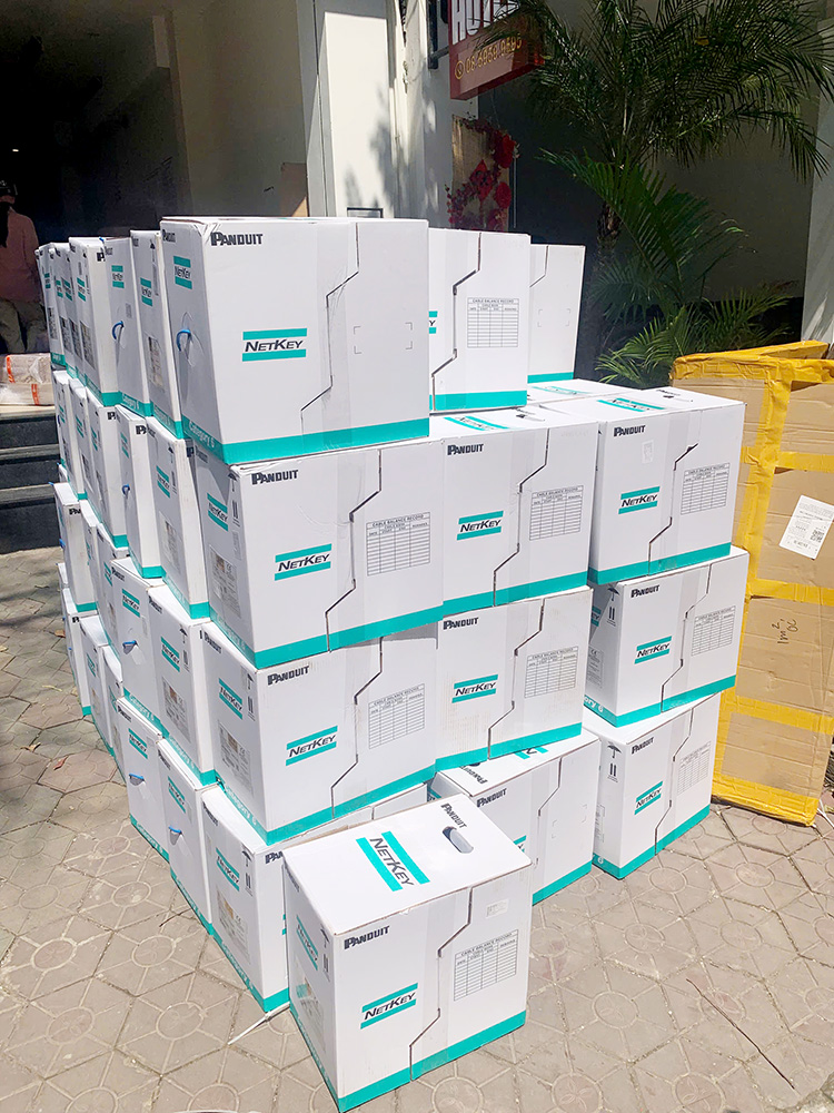 Dây cáp mạng Panduit được ưa chuộng sử dụng