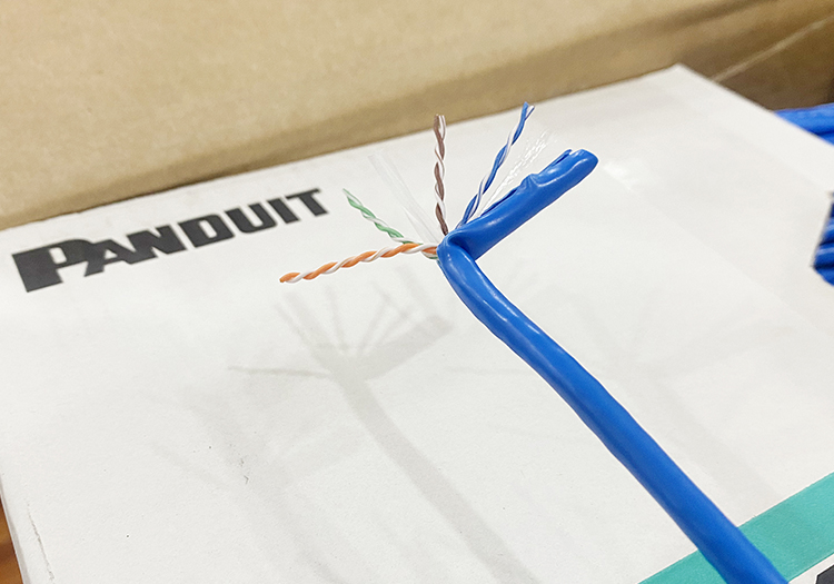 Dây cáp mạng Cat6 Panduit đáp ứng các tiêu chuẩn quốc tế