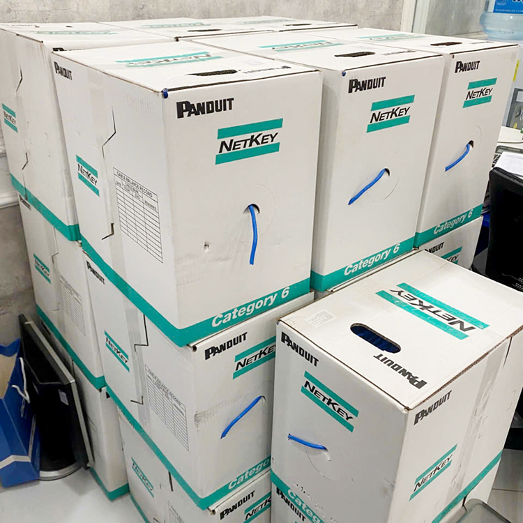 Thùng dây cáp mạng Panduit Cat6 - NUC6C04BU-FE