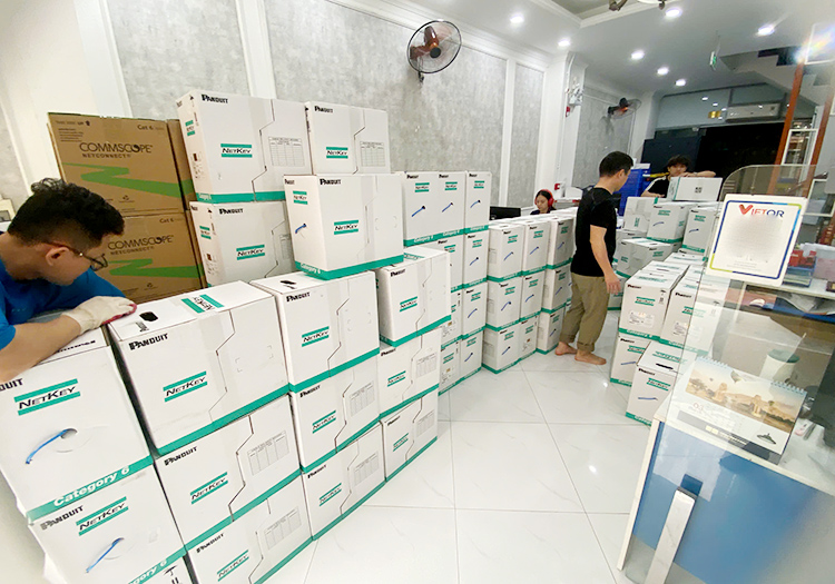 Dây cáp mạng Cat6 UTP Panduit được ưa chuộng