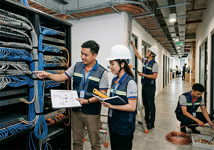 Giải pháp cáp mạng đồng doanh nghiệp