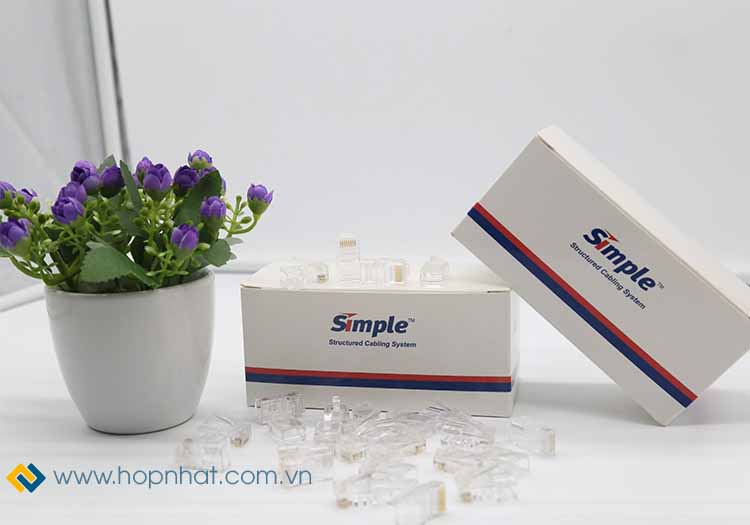 Đầu mạng RJ45 Cat5e hãng LS