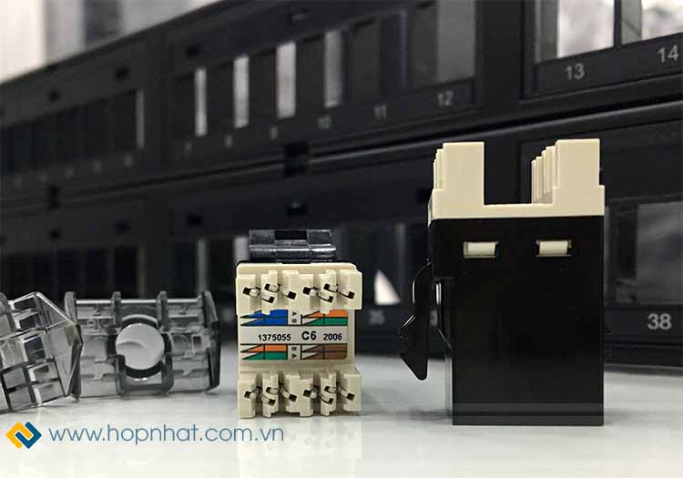 Nhân mạng trên Patch Panel 48 Port Nhân mạng trên Patch Panel 48 Port