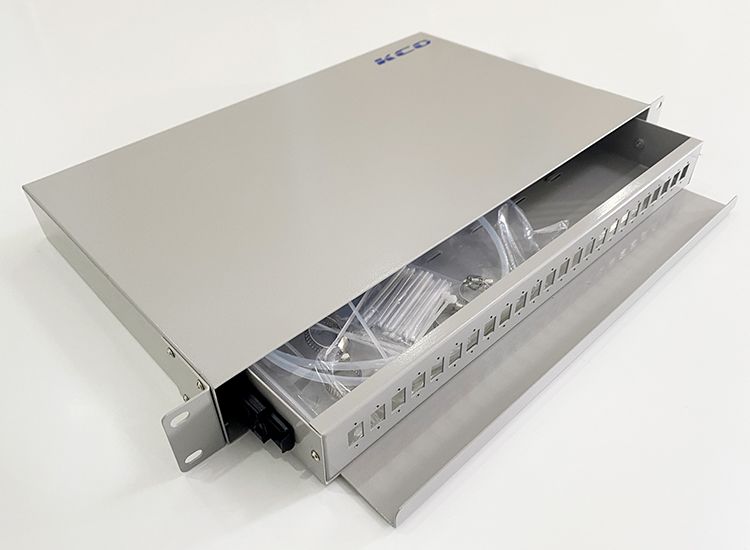 Hộp phối quang ODF 24FO gắn rack giá rẻ hãng KCO