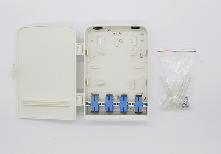 Các phụ kiện bên trong ODF quang 8FO hãng Cablexa