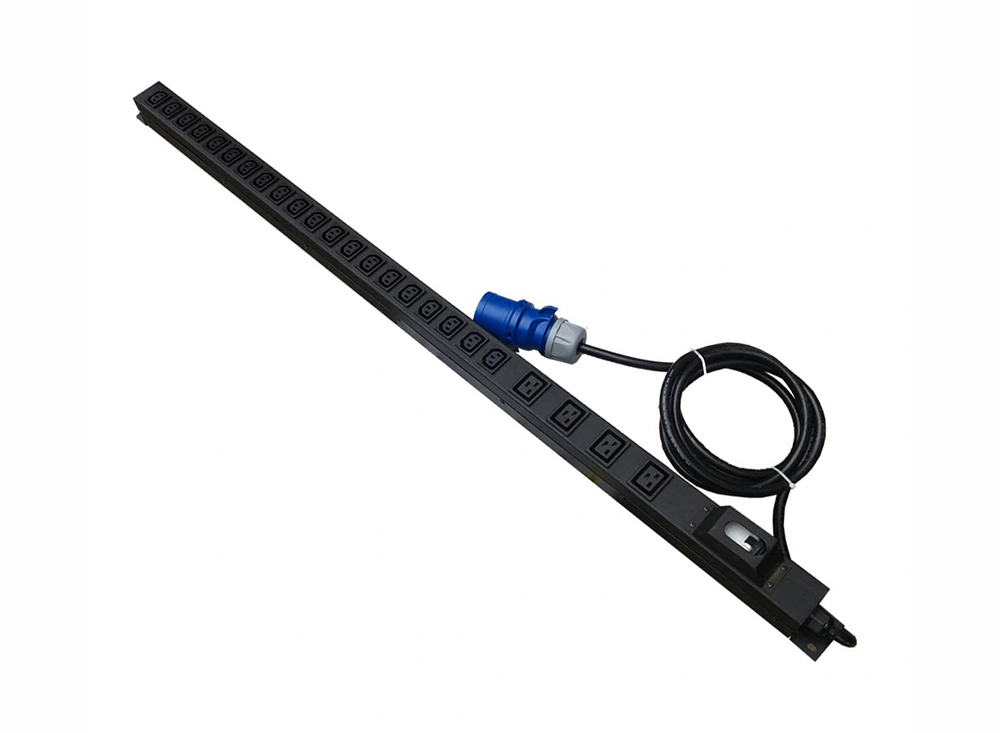Thanh nguồn PDU 24 ổ C13-C19 MCB 32A UNIRACK UNR-PDU24P