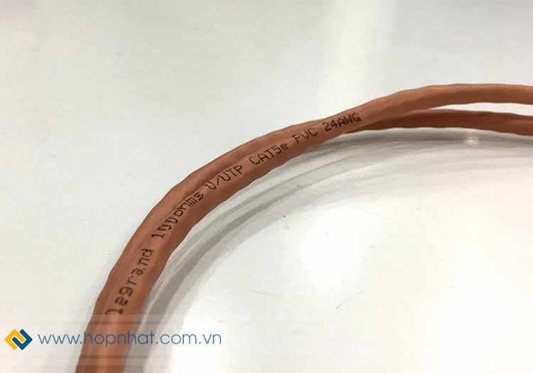 Thông tin trên dây nhảy Cat5e Legrand Thông tin trên dây nhảy Cat5e Legrand