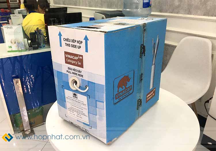 dây cáp mạng Vinacap Cat5E UTP dây cáp mạng Vinacap Cat5E UTP