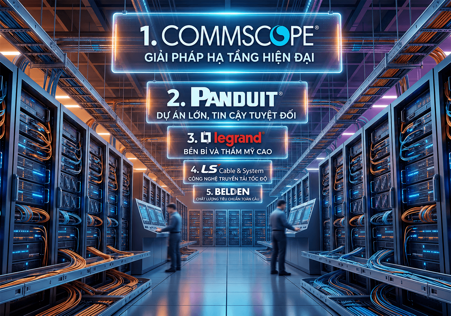 TOP 5 Thương hiệu cáp mạng đồng được ưa chuộng