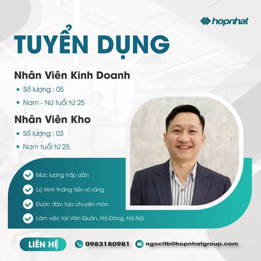 HỢP NHẤT TUYỂN DỤNG