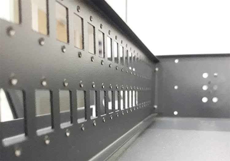 Thanh blank bên trong hộp phối quang 48FO bắt rack Cablexa