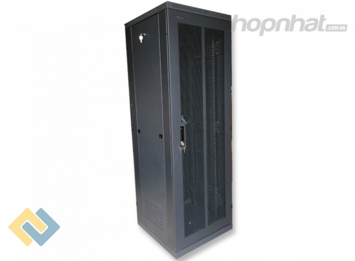 Tủ rack 36U D600 2 cửa lưới màu đen chính hãng phân phối bởi Hợp Nhất Tủ rack 36U D600 2 cửa lưới màu đen - Báo giá phân phối Tủ rack 36U D600 2 cửa lưới màu đen chính hãng