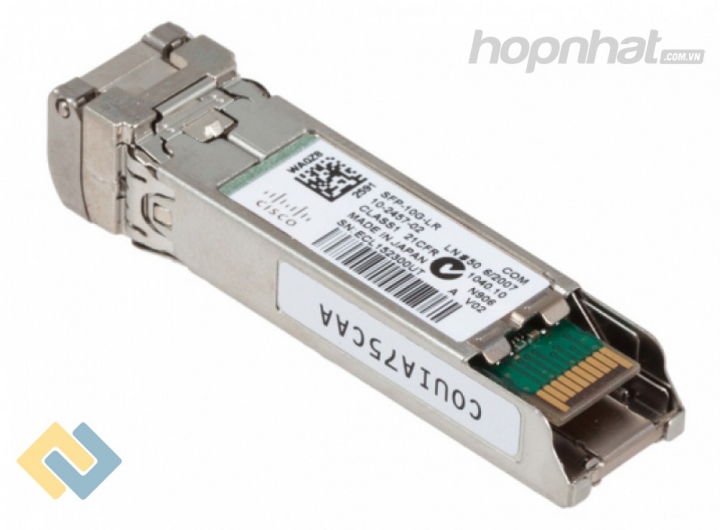 Cisco SFP-10G-LR chính hãng phân phối bởi Hợp Nhất Cisco SFP-10G-LR - Báo giá phân phối Cisco SFP-10G-LR chính hãng