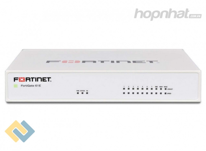 FortiGate 61E chính hãng phân phối bởi Hợp Nhất FortiGate 61E - Báo giá phân phối FortiGate 61E chính hãng