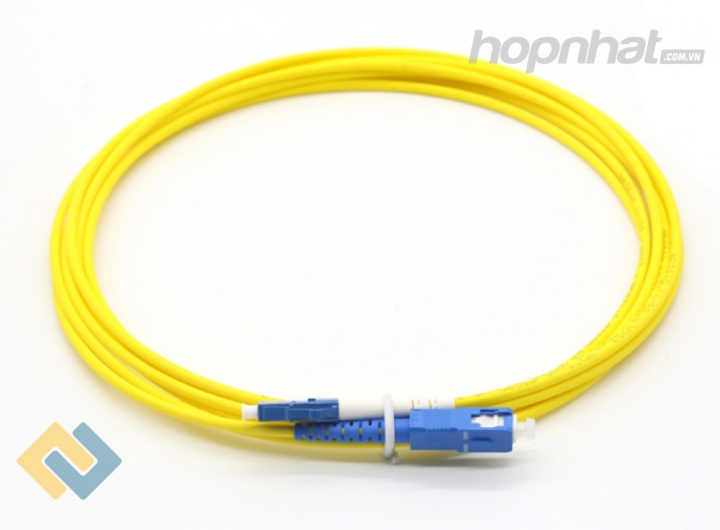 Dây nhảy quang Singlemode SC-LC SM Simplex, Duplex chính hãng phân phối bởi Hợp Nhất Dây nhảy quang Singlemode SC-LC SM Simplex, Duplex - Báo giá phân phối Dây nhảy quang Singlemode SC-LC SM Simplex, Duplex chính hãng