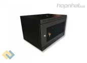 Tủ rack 6U D400 màu đen