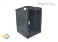 Tủ rack 15U D600 màu đen cửa lưới