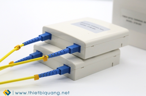 Hộp phối quang ODF 2FO vỏ nhựa treo tường