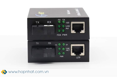 Mở hộp - Bộ chuyển đổi quang điện G-NET HHD210G-20A/B