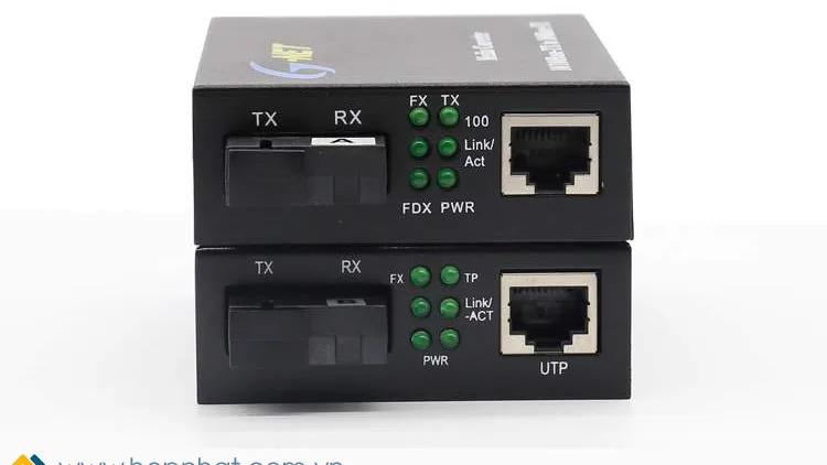 Mở hộp - Bộ chuyển đổi quang điện G-NET HHD210G-20A/B