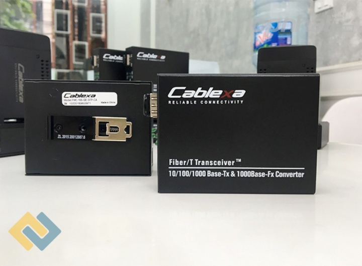 converter quang 1 sợi FMC-100-GE-SFP-CA